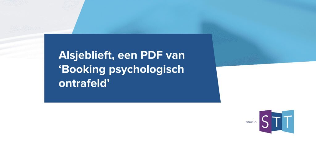 PDF van Booking.com - psychologisch ontrafeld