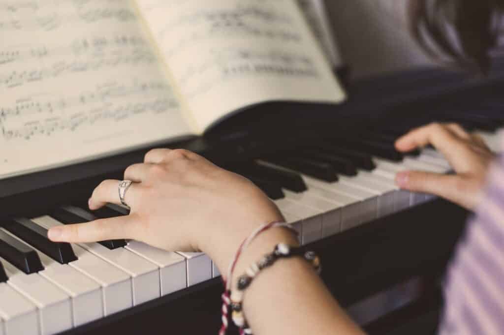 Piano leren spelen