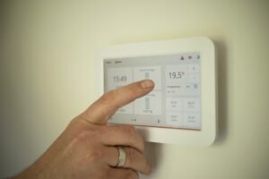Stadsverwarming en blokverwarming