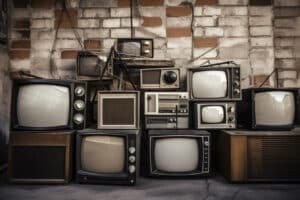 Oude televisies