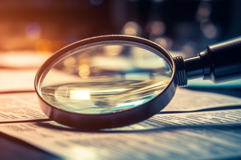 Vergootglas en bedrijfsgegevens - due diligence
