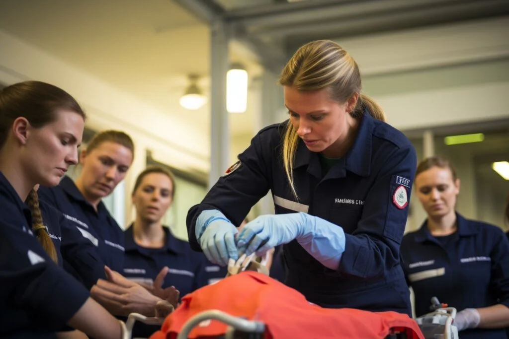 Triage - slachtoffer wordt snel beoordeeld