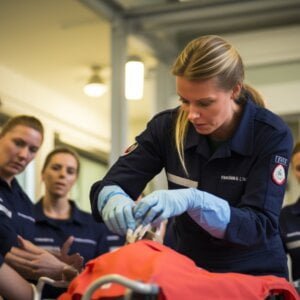 Triage - slachtoffer wordt snel beoordeeld