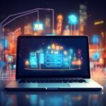 Laptop met wat een online marketing specialist doet