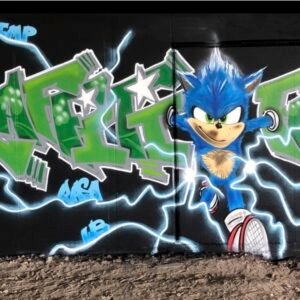 Michel Steers Graffiti 'piece'