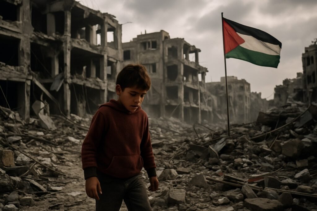 Kind in oorlog Gaza