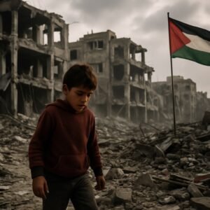 Kind in oorlog Gaza