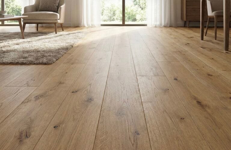 Close up houten vloer