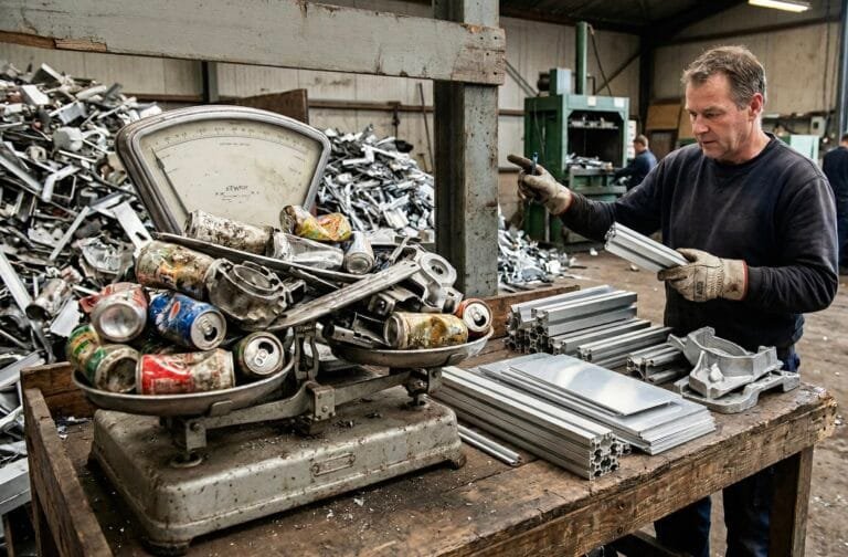 Aluminium en schroot bewerken