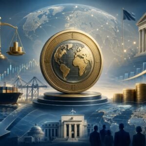 Munten goud en zilver in de wereld
