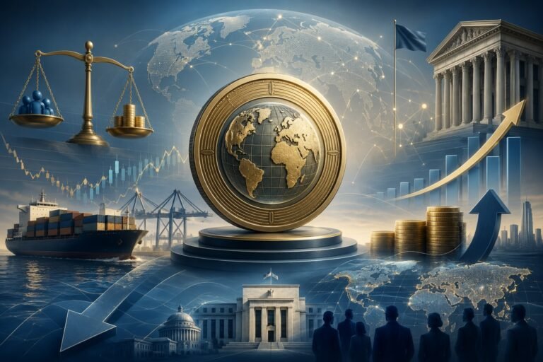 Munten goud en zilver in de wereld